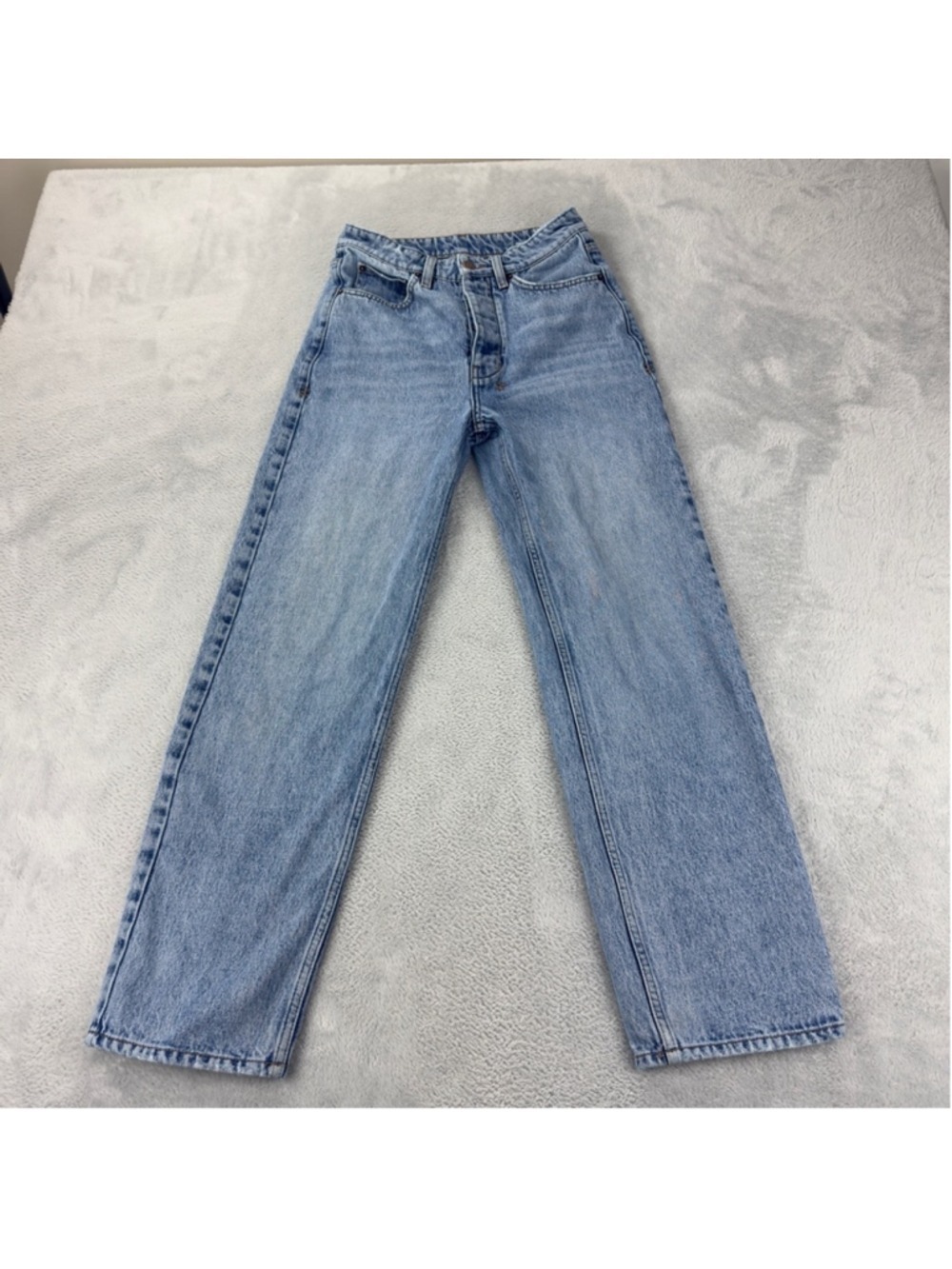 Ksubi Women's Brooklyn Beden Jeans Size 26x28 Flared Button Fly